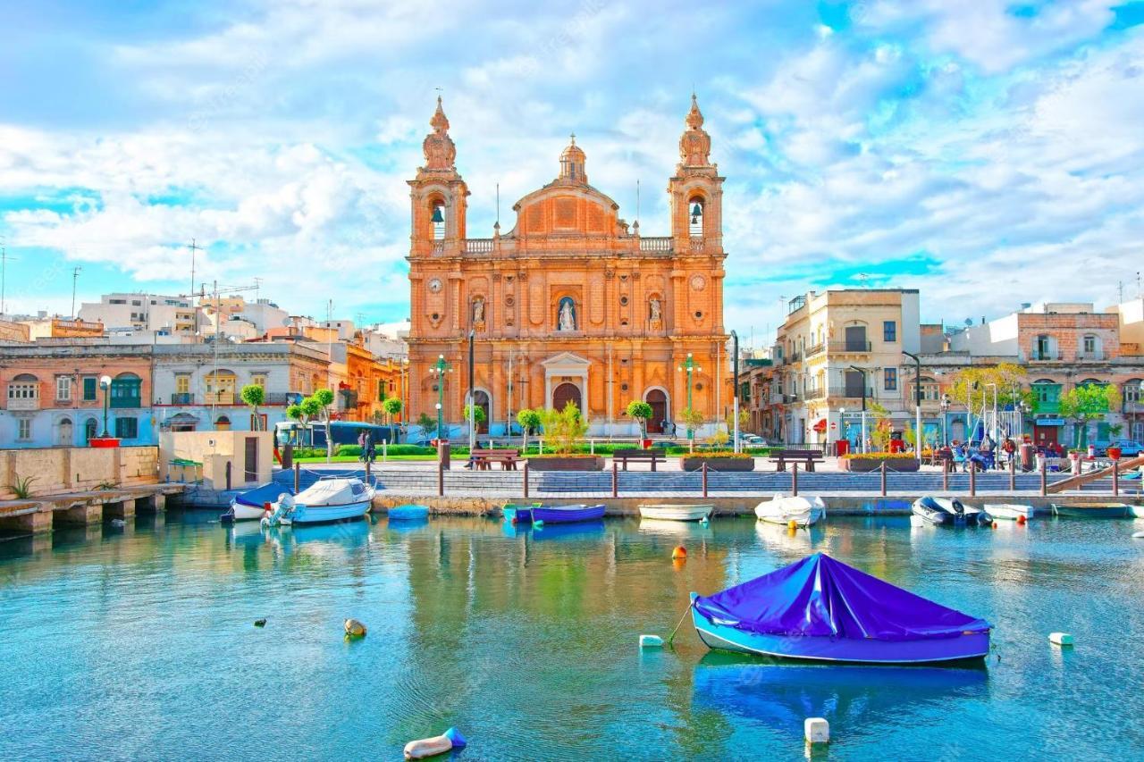 The Green Apartment - Central Malta - 2 Bed 2 Bath, 82Sqm مسيدا المظهر الخارجي الصورة