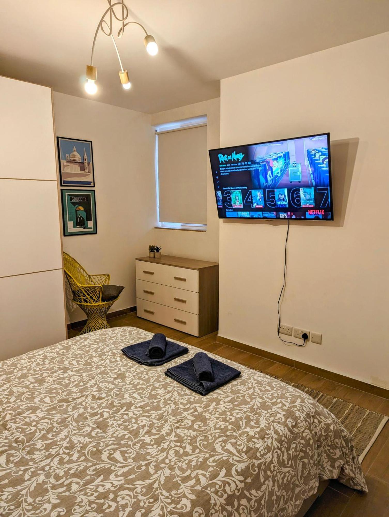 The Green Apartment - Central Malta - 2 Bed 2 Bath, 82Sqm مسيدا المظهر الخارجي الصورة