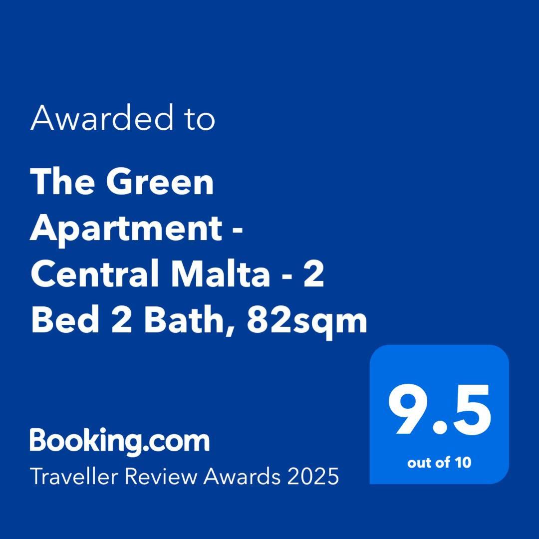 The Green Apartment - Central Malta - 2 Bed 2 Bath, 82Sqm مسيدا المظهر الخارجي الصورة